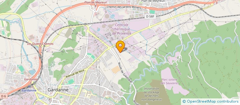 localisation de l'entreprise ROYAL GOURMET  GARDANNE