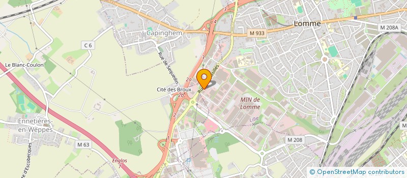 localisation de l'entreprise ROYAL GOURMET  LILLE