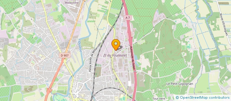 localisation de l'entreprise ROYAL GRILL  SORGUES