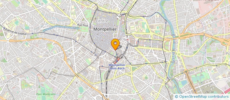 localisation de l'entreprise ROYAL HOTEL à MONTPELLIER