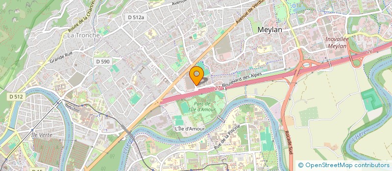 localisation de l'entreprise ROYAL IMMOBILIER MEYLAN à MEYLAN