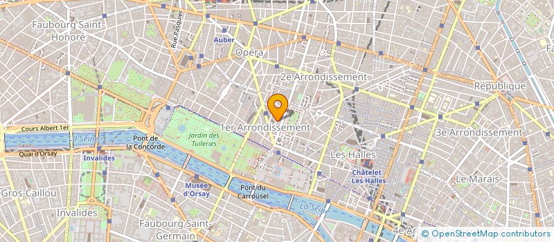 localisation de l'entreprise ROYAL INTERNATIONAL à PARIS