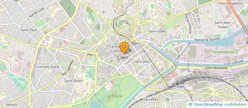 localisation de l'entreprise ROYAL INVEX à CAEN