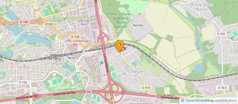 localisation de l'entreprise ROYAL JAK DISTRIBUTION à COLLEGIEN