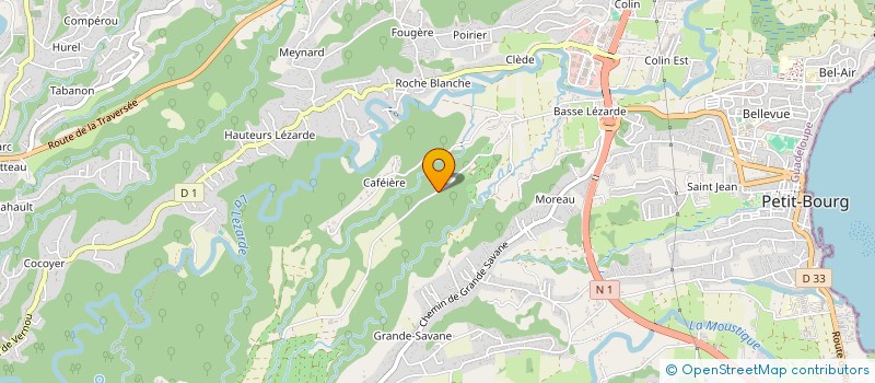 localisation de l'entreprise ROYAL K  PETIT-BOURG