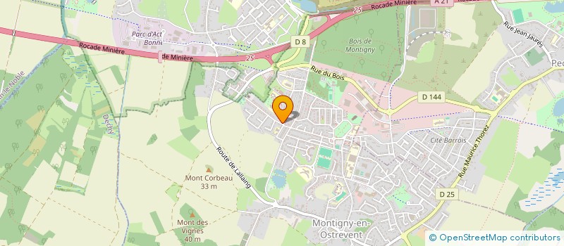 localisation de l'entreprise ROYAL KADI  MONTIGNY-EN-OSTREVENT