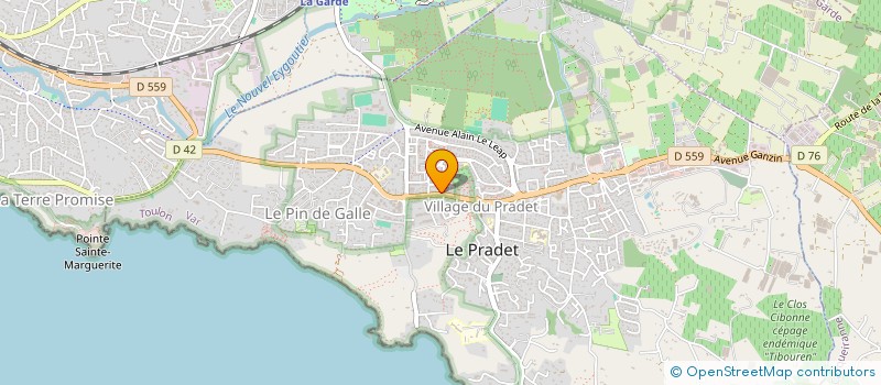 localisation de l'entreprise ROYAL KEBAB à LE PRADET