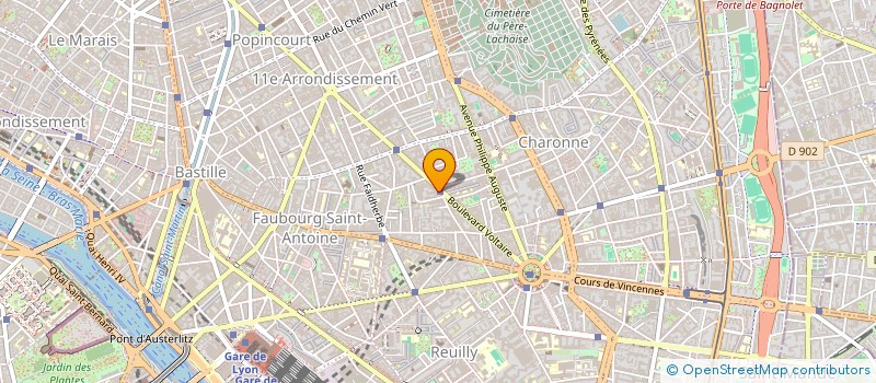 localisation de l'entreprise ROYAL LITERIE  PARIS
