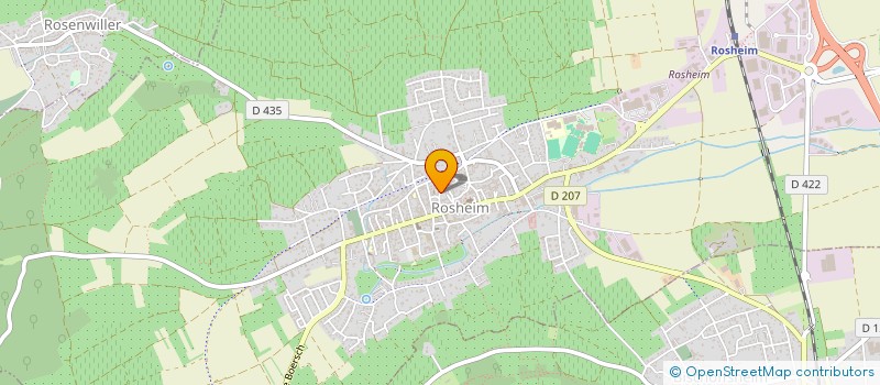 localisation de l'entreprise ROYAL MANTI à ROSHEIM