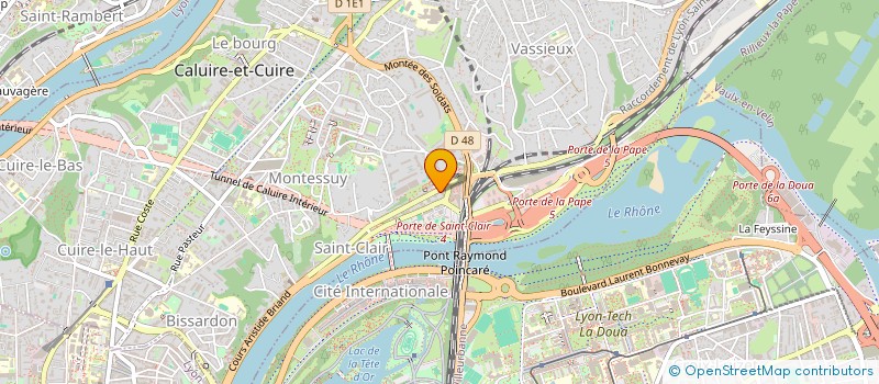 localisation de l'entreprise ROYAL MARKET à CALUIRE-ET-CUIRE