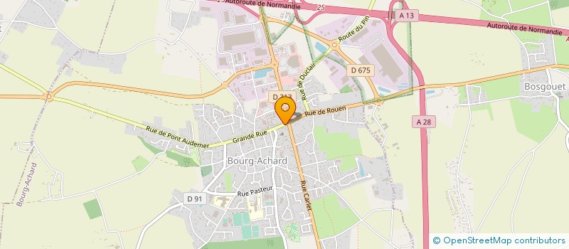 localisation de l'entreprise ROYAL MARKET  BOURG-ACHARD