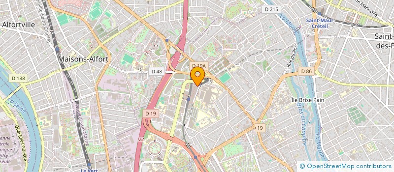 localisation de l'entreprise ROYAL MARKETING SARL  CRETEIL