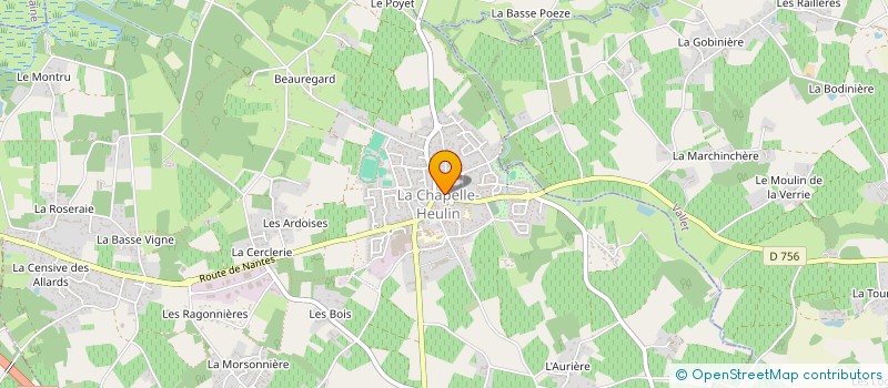 localisation de l'entreprise ROYAL MER DEVELOPPEMENT  REGRIPPIERE (LA)