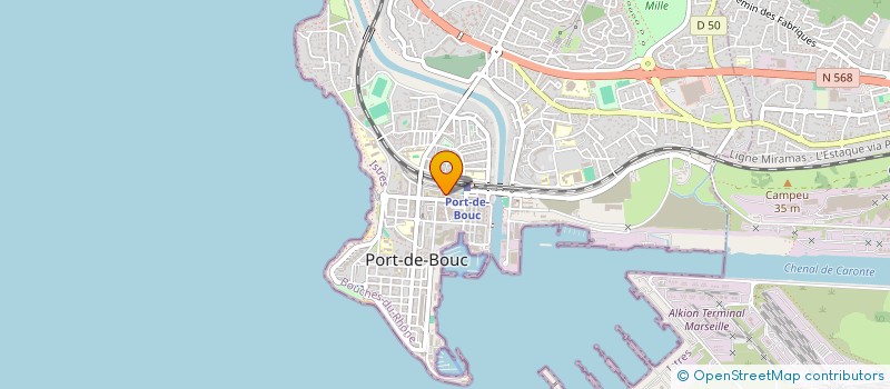 localisation de l'entreprise ROYAL MOBILIER  PORT-DE-BOUC