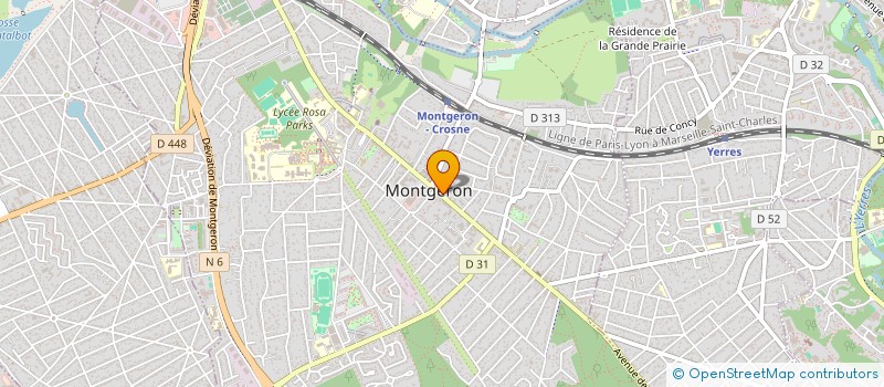 localisation de l'entreprise ROYAL MONTGERON à MONTGERON