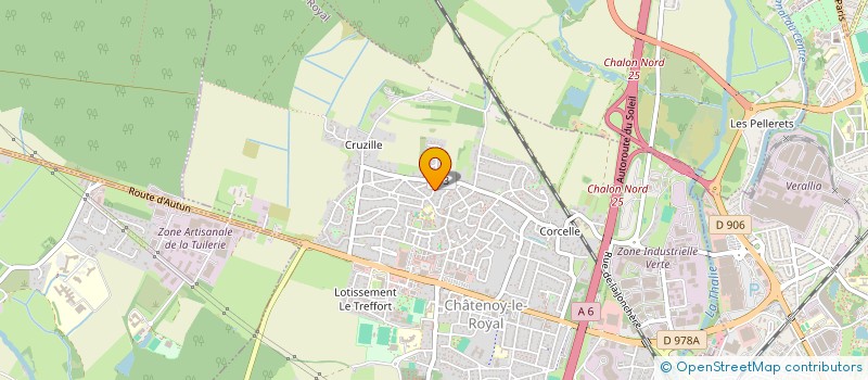 localisation de l'entreprise ROYAL MOTO 71  CHATENOY-LE-ROYAL
