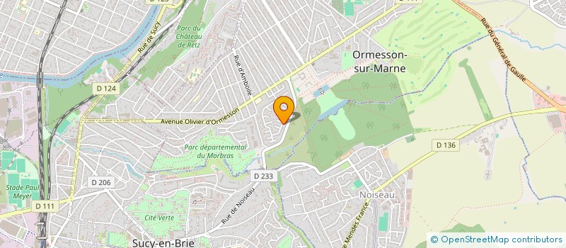 localisation de l'entreprise ROYAL NORMANDIE  ORMESSON-SUR-MARNE