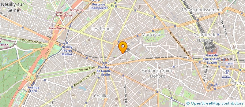 localisation de l'entreprise ROYAL PALACE HOTEL SERVICES  PARIS