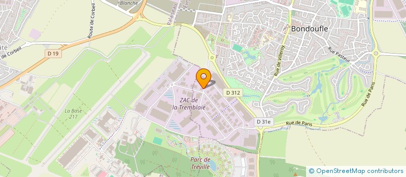 localisation de l'entreprise ROYAL PIZZA  BONDOUFLE