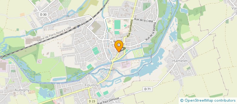 localisation de l'entreprise ROYAL PIZZA à CORBIE