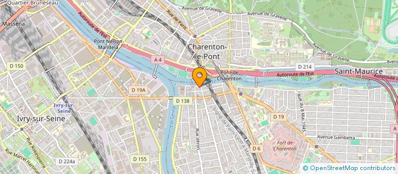 localisation de l'entreprise ROYAL POOLS à ALFORTVILLE