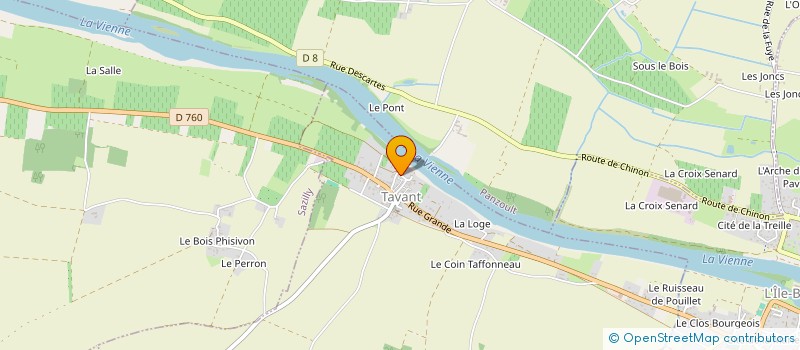 localisation de l'entreprise ROYAL PRESTIGE SERVICES  TAVANT