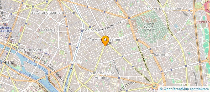 localisation de l'entreprise ROYAL PRIMEUR à PARIS