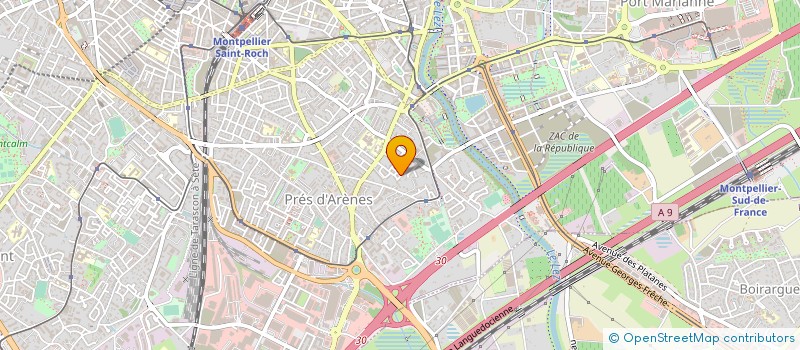 localisation de l'entreprise ROYAL PRIMEUR à MONTPELLIER