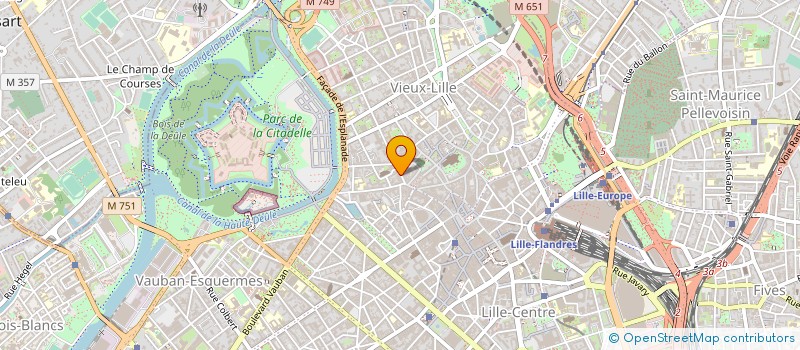 localisation de l'entreprise ROYAL PRIMEURS à LILLE