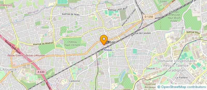 localisation de l'entreprise ROYAL REGATE  PESSAC