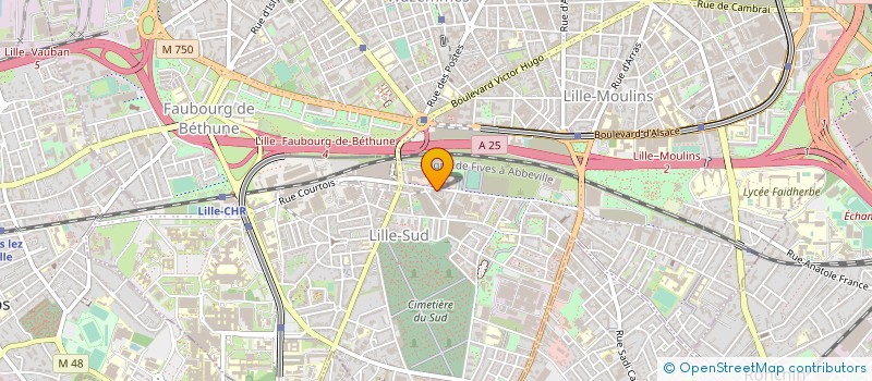 localisation de l'entreprise ROYAL RETOUCHES à LILLE
