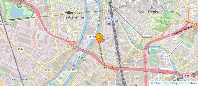 localisation de l'entreprise ROYAL REVENGE à SAINT-DENIS