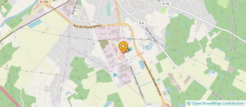 localisation de l'entreprise ROYAL ROMORANTIN à ROMORANTIN-LANTHENAY