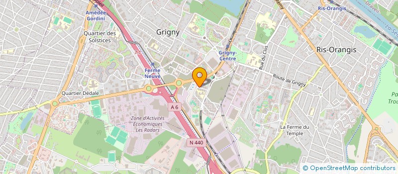 localisation de l'entreprise ROYAL-SERVICE  GRIGNY