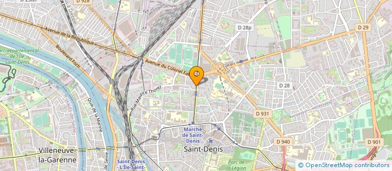 localisation de l'entreprise ROYAL SERVICE AUTO à SAINT-DENIS