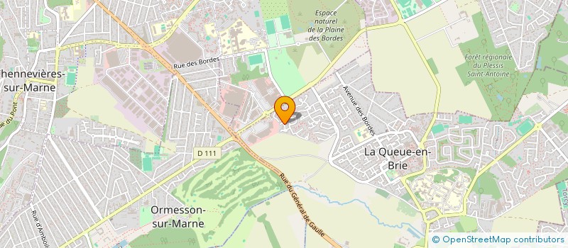 localisation de l'entreprise ROYAL SERVICES COMPANY  LA QUEUE-EN-BRIE