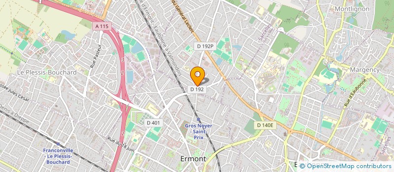 localisation de l'entreprise ROYAL ST PRIX à SAINT-PRIX