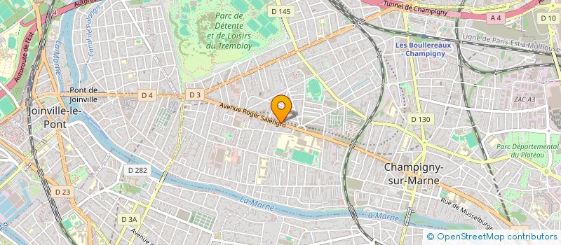 localisation de l'entreprise ROYAL SUSHI  CHAMPIGNY-SUR-MARNE