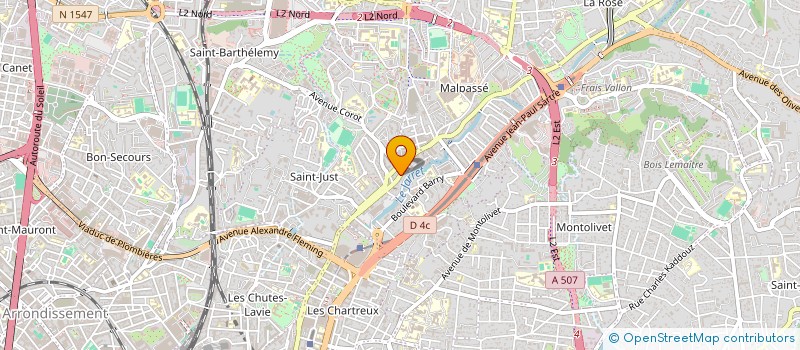 localisation de l'entreprise ROYAL TERRASSEMENT à MARSEILLE
