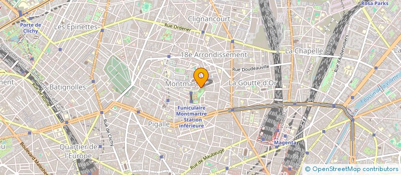 localisation de l'entreprise ROYAL TERTRE SCI  PARIS