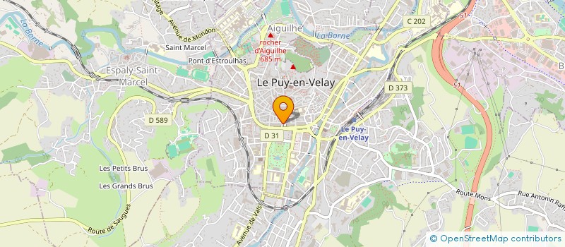 localisation de l'entreprise ROYAL TISS à LE PUY-EN-VELAY