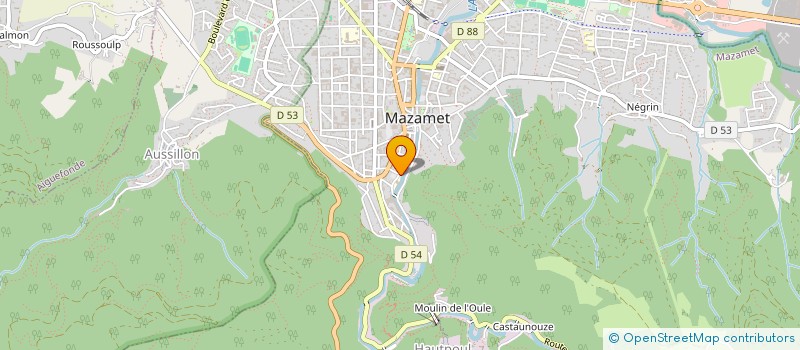 localisation de l'entreprise ROYAL TRADING à MAZAMET