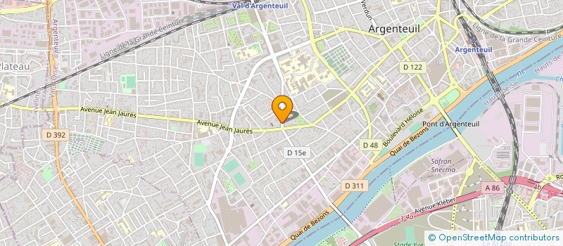 localisation de l'entreprise ROYAL TRANSPORT EXPRESS  ARGENTEUIL