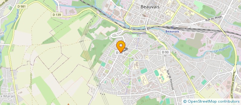 localisation de l'entreprise ROYAL VIANDES  BEAUVAIS