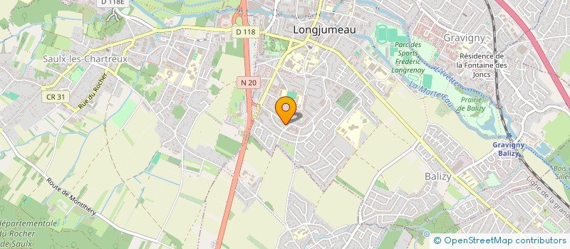 localisation de l'entreprise ROYAL VTC 91 à LONGJUMEAU