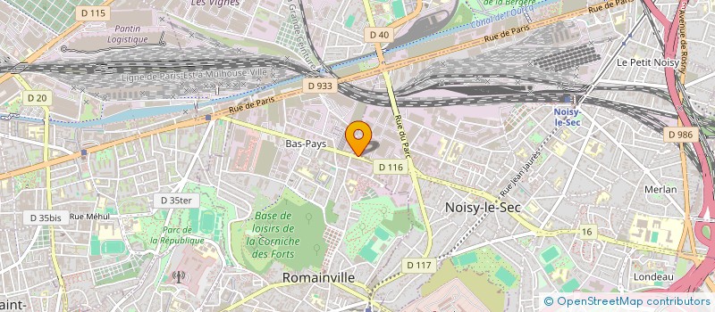 localisation de l'entreprise ROYAL ZAPPE à ROMAINVILLE