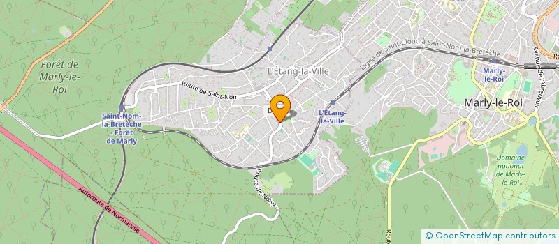 localisation de l'entreprise ROYALE  L'ETANG-LA-VILLE