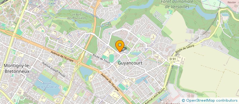 localisation de l'entreprise ROYALE  GUYANCOURT