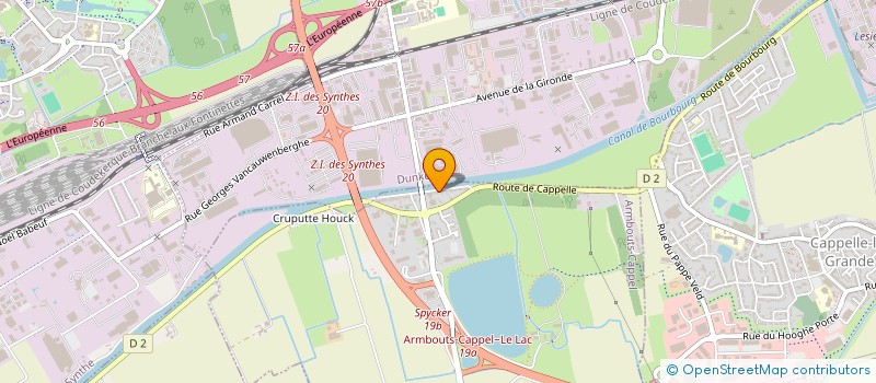 localisation de l'entreprise ROYALE  ARMBOUTS-CAPPEL