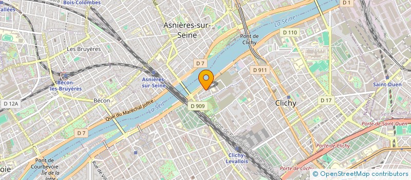 localisation de l'entreprise ROYALE AJ à CLICHY